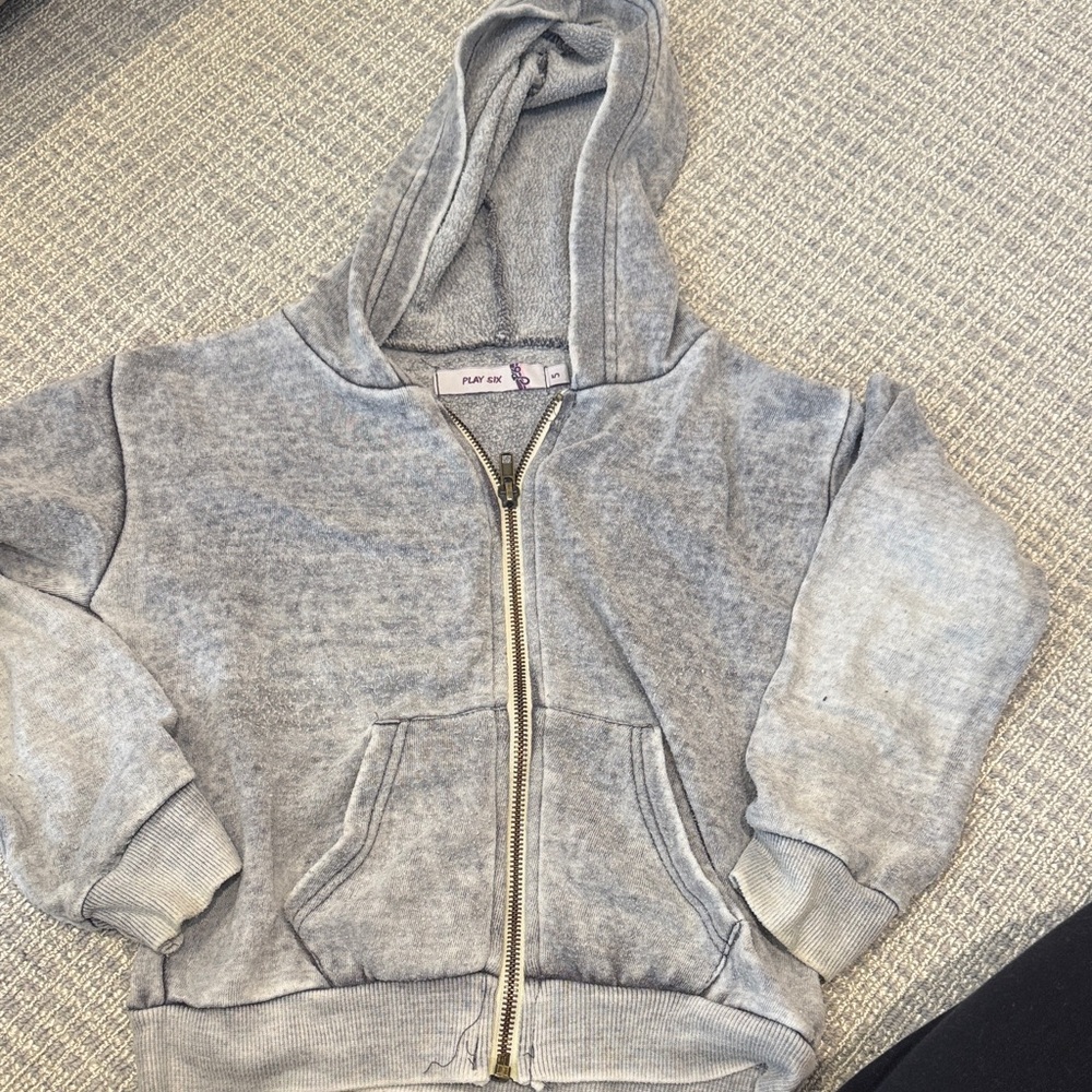 Play Six - Super Soft Kids Hoodie with jewelled “Love” on the back